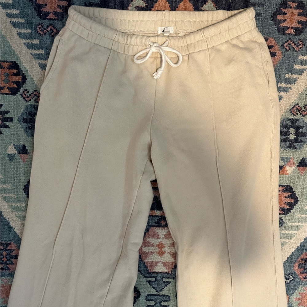 Aerie Cream Sweatpants
